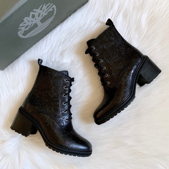 Timberland Sienna High Waterproof Embossed Boots - Picture 4 of 7